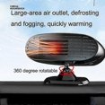 thumbnail image 4 of Type A FL-002 12V Mini Car Windshield Heater Defrost Defog Device Winter Vehicle Interior Heating, 4 of 5