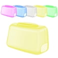 thumbnail image 3 of LEEYNEER 10pcs Plastic Toothbrush Head Covers Travel Toothbrush Caps Dustproof Toothbrush Head Covers (Random Color), 3 of 8