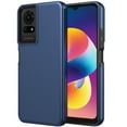 thumbnail image 2 of For TCL 50 LE T510D Shockproof Hybrid Cell Phone Cover Case - Dotted Blue, 2 of 5
