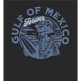 thumbnail image 5 of Gulf of Mexico Forever Vintage Skeleton Youth Black Long Sleee Hoodie-Medium, 5 of 6