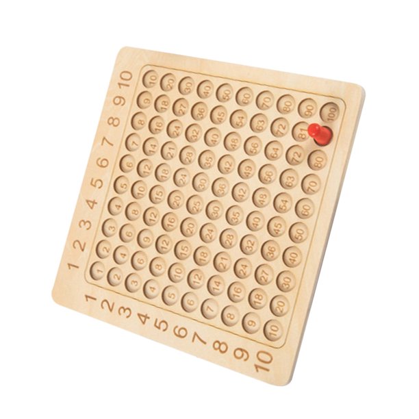 Juego de mesa educativo Montessori para niños juego de mesa de Wdftyju multiplicación artilugios de enseñanza regalo para niños
