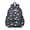 Police and Star, variant on Police and Baton Blue Pattern Backpack for School, Cute School Bag with Adjustable Shoulder Straps and Padded Back, 13.4"x11"x4.7"