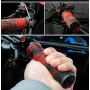 LILIANG Bicycle Handle Bar Grips Double Lock On For BMX MTB Mountain Bike Cycle Grip