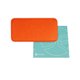 thumbnail image 2 of EeaseMX Estuche de fieltro para gafas, 5 unidades, bolsa de viaje para guardar gafas de lectura, estuche portátil, soporte para bolígrafos y accesorios (gris oscuro, gris claro, naranja, rojo y verde), 2 of 7
