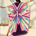 thumbnail image 6 of WULMLEO Kaftan Dresses for Women V Neck Batwing Sleeve Moomoo Nightgowns for Swimwear Plus Size Colorful Dresses Hot Pink One Size, 6 of 6