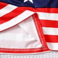 thumbnail image 5 of Leey-World 4th of July Girl Dresses Independence Day Outfit Baby Girls American Flag Stars Stripes Patriotic Dress Clothes(Watermelon Red,18-24 Months), 5 of 9