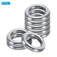 thumbnail image 3 of Unique Bargains 24mm Metal O Rings, 8 Pack 304 Stainless Steel Round Rings for Hardware Bags, 3 of 7
