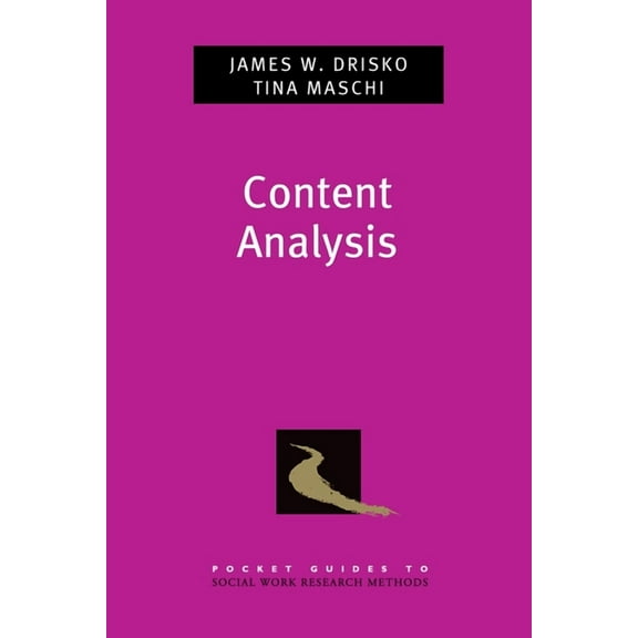 Pocket Guide to Social Work Research Met Content Analysis, (Paperback)