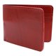 thumbnail image 1 of Cartera Hombre Piel Genuina Pull Up Bifold rojo, 1 of 8