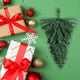 thumbnail image 5 of Colgante navideño con forma de gota, árbol decorativo, árbol de Navidad colgante para las fiestas 60cm, 5 of 9