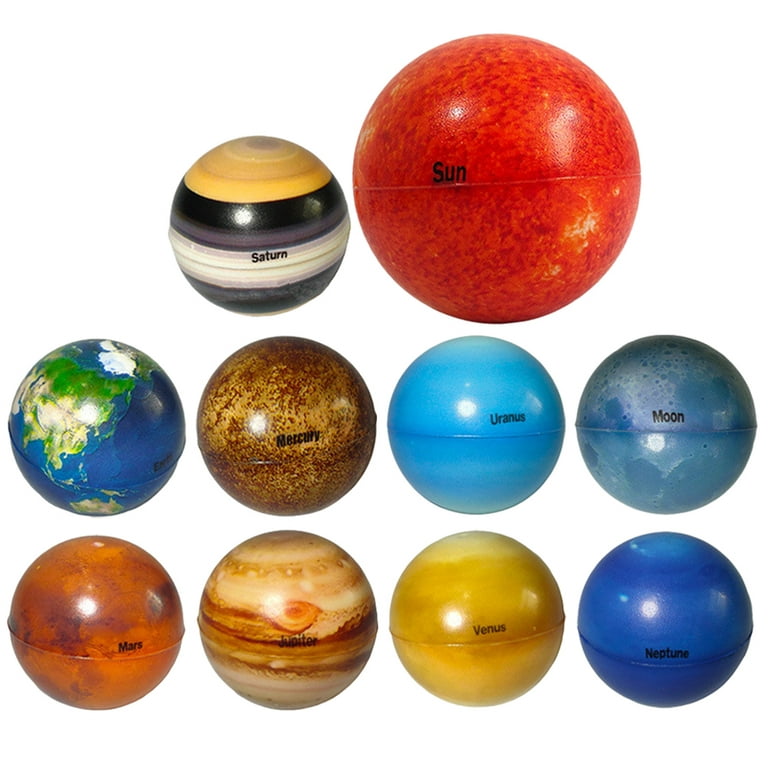 Solar System Stress Balls - 10 Pcs