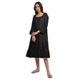 thumbnail image 2 of Moomaya Cotton A-Line Flared Sleepwear For Ladies WoMen's Nightdress, 2 of 6
