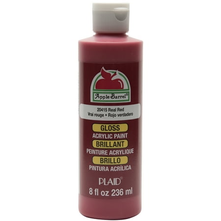 Apple Barrel Gloss Red Acrylic Paint, 8 Fl. Oz. (The Best Gloss Paint)