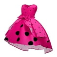 thumbnail image 2 of Explosion Style Children's Clothing Girls Dress Polka Retro Children Princess Dress Christmas Performance Dress, 2 of 7