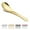 3.Gold, variant on ReaNea Soup Spoons 6 Pieces, Stainless Steel Asian Soup Spoon Set