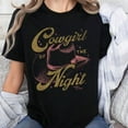 thumbnail image 2 of Lainey Wilson Cowgirl of the Night T-Shirt, Sizes S-5XL - Gategoo, 2 of 4