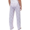 thumbnail image 5 of The White Lotus Pajamas Women's Allover Flower Design Adult Lounge Sleep Pant, 5 of 6