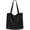 Black, variant on Prite Corduroy Tote Bag for Women Large Shoulder Bag with Zipper and Pockets for College Work Travel Shopping