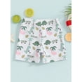 thumbnail image 5 of Musuos Toddler Boys Swim Shorts 6M 12M 18M 24M 3Y 4Y Casual Elastic Waist Cute Dinosaur Print Swim Trunks for Baby, 5 of 10