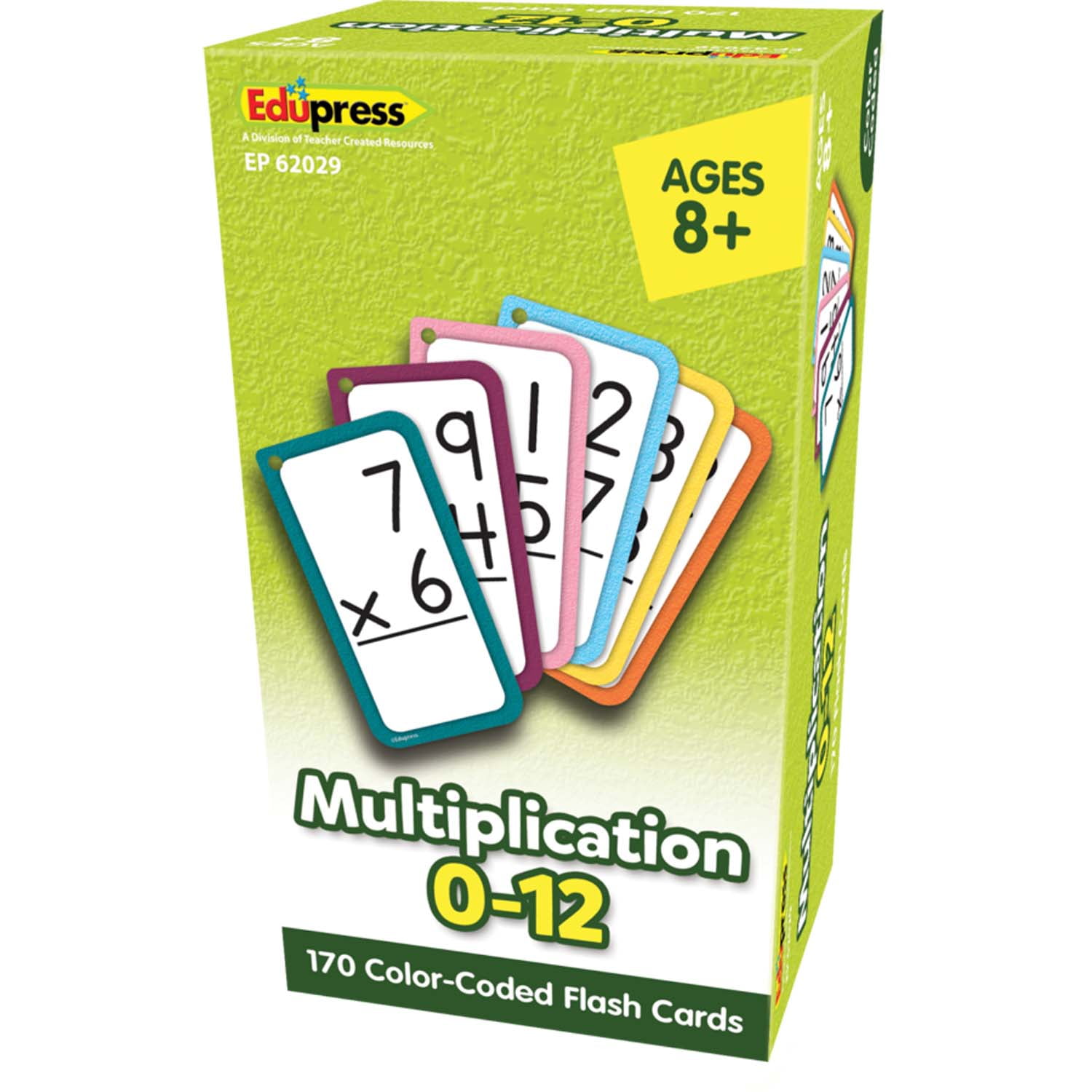 Edupress Multiplication Flash Cards: All Facts 0-12 (170 Pieces) -  Walmart.com