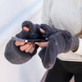 thumbnail image 4 of CC Faux Fur Touchscreen Accessible Mittens, 4 of 6