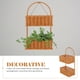 thumbnail image 5 of BESTYASH Cesta Colgante En Pared De Dos Niveles Para Almacenar Flores Y Artículos De Cocina, 5 of 6