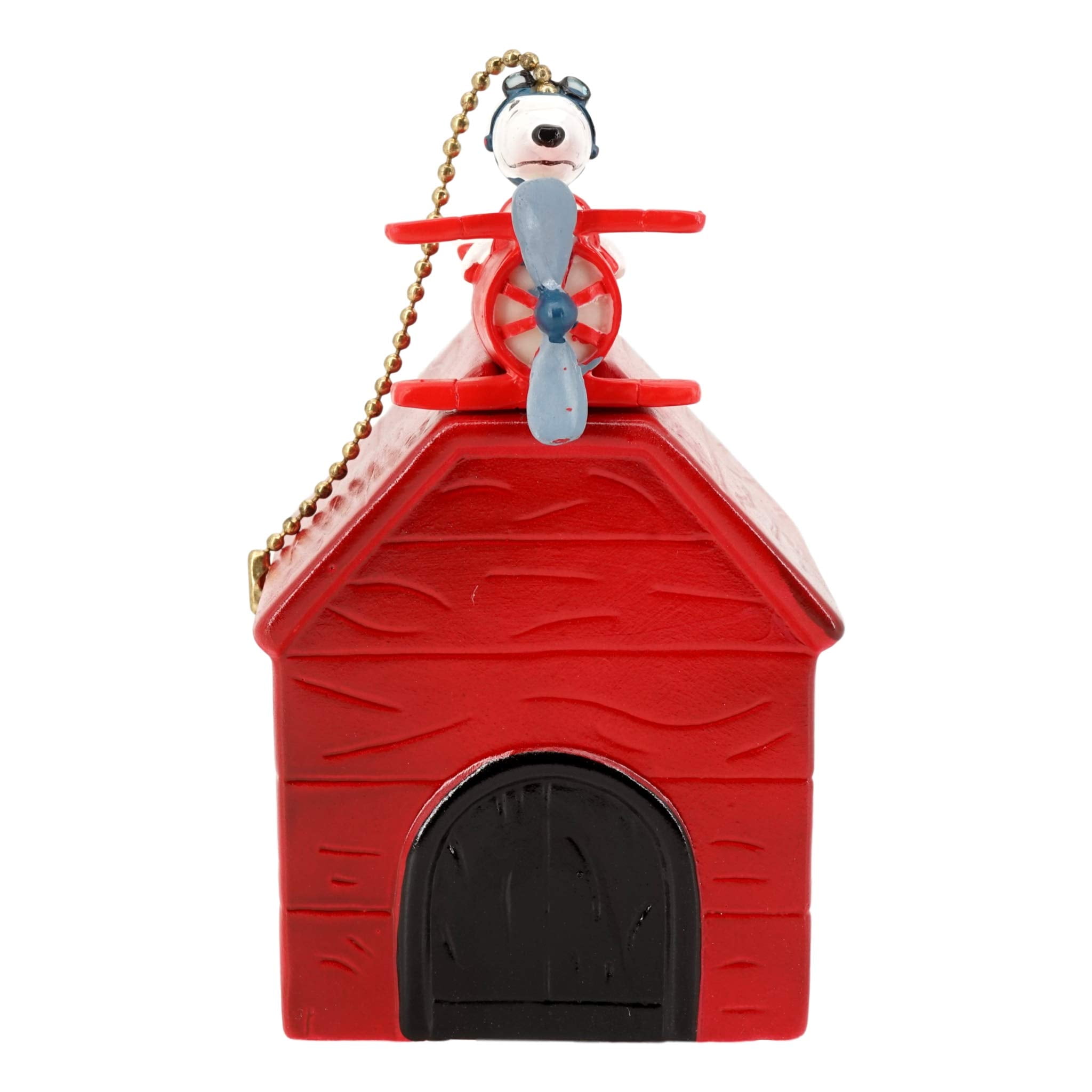 Treasure Co Trio Peanuts Snoopy Plane And Dog House Bank 5 In Tall With Snoopy Optional Fan Light Pull Vintage Ceramic Walmart Com
