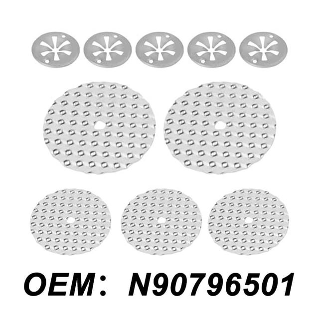 MYG 5Pcs Heat Shield Repair Kit N90796501 N90796502 Heat Protection PlateHeat Shield Heat Plate Shield Washer Attachment Repair Kit