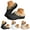 Black, variant on Fleece Lined Clogs for Women Men Waterproof Winter Fuzzy Slippers Indoor Outdoor Mules Garden Shoes