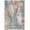Blue Red, variant on Abstract Painting Modern Area Rug - Blue & Red - 8 x 10 ft.
