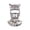 A, variant on 3D Animal Ski Balaclava Face Mask Men Cute Stand-Up Animal Ears Windproof Dustproof Face Cover for Halloween Christmas Music Festivals Raves Ski Snowboard Moto Party