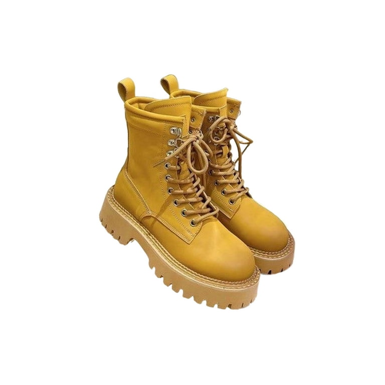 Tenmix Ladies Non Slip Work Boot Work Comfort Chunky Platform