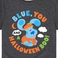 thumbnail image 3 of Blue's Clues & You! - Blue You And Halloween Boo - Toddler And Youth Short Sleeve Graphic T-Shirt, 3 of 5