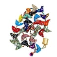 thumbnail image 3 of Decorative Door Hanging 30 Fabric Birds Tota String with Bell home Wall Bedroom Office kids room home Décor for Christmas Decorations New year Festival Gifts Return Gifting(Size:-48"/ 4 Feet), 3 of 5