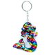 thumbnail image 3 of Llavero con forma de animal y planta reflectante y brillante, con lentejuelas para mascotas, para bolso de moda, colgante para coche, accesorios de ropa, 3 of 6