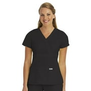 Grey's Anatomy 4153 Women's Mock Wrap Top