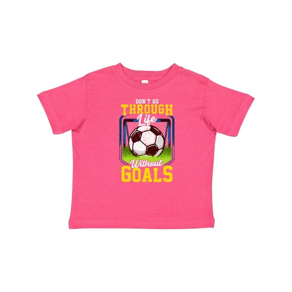Inktastic Soccer Funny Goals Boys or Girls Toddler T-Shirt