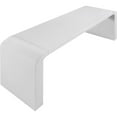 thumbnail image 5 of Meridian Furniture Toulon White Oak Veneer Console Table, 5 of 7