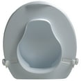 thumbnail image 4 of PCP Toilet Seat Riser with Lid, Lightweight Molded Construction, White, 2-Inch Height, 4 of 5
