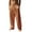 Earthy Yellow_DN14, variant on Dwellite Men Casual Cotton Linen Pants Elastic Drawstring Waist Summer Trousers Loose Fit Lightweight Beach Lounge Pant 2026 Coffee XL