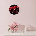 thumbnail image 3 of 10 Inch Wall Clock Battery Operated Silent Clock Decorative for Office, Kitchen, Outdoor, Living Room，Bear Buffalo Plaids Image, 3 of 4