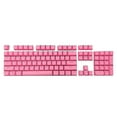 thumbnail image 2 of Limei 104Pcs Gaming Keyboard Caps, Universal Keycaps for Mechanical Keyboard, PBT Backlight Wear-Resistant Key Caps Replacement Keyboard Accessories - Pink, 2 of 7
