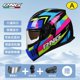 thumbnail image 3 of Casco de motocicleta RNG con Bluetooth y doble lente, para otoño e invierno, con forro interior cálido y ventilación, 3 of 5