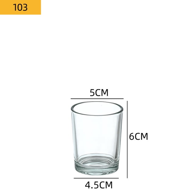 Vaso de vela transparente con tapa de madera, frasco para velas de aromaterapia de soja, vaso de vidrio redondo para velas, vaso vacío de gran capacidad