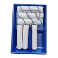 thumbnail image 2 of Kit de mini rodillo de pintura, pequeño rodillo, pincel para pintar interiores, herramienta de pintura artística para pintar esquinas, paredes y puert, 2 of 9
