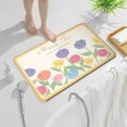thumbnail image 4 of Fiudx Ofertas y liquidaciones Alfombrillas absorbentes de agua para baño de diatomita, alfombrillas antideslizantes para puerta de baño, alfombrillas para fregadero, inodoro, alfombrillas de secado r, 4 of 6