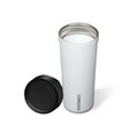 thumbnail image 4 of Corkcicle 17 oz Commuter Cup, Spill-Proof, Triple Insulated, Gloss White, 4 of 5