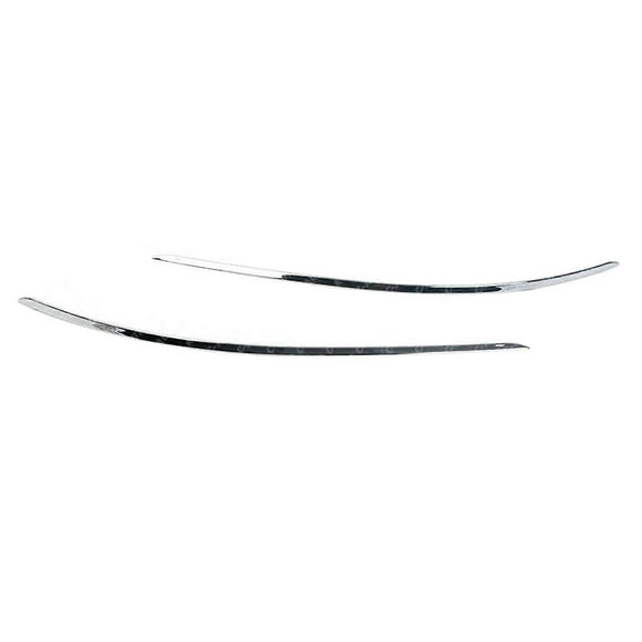 Front Bumper Trim Molding 2048850821 2048850721 For Mercedes- W204 C300 C350 2008 2009 2010 2011
