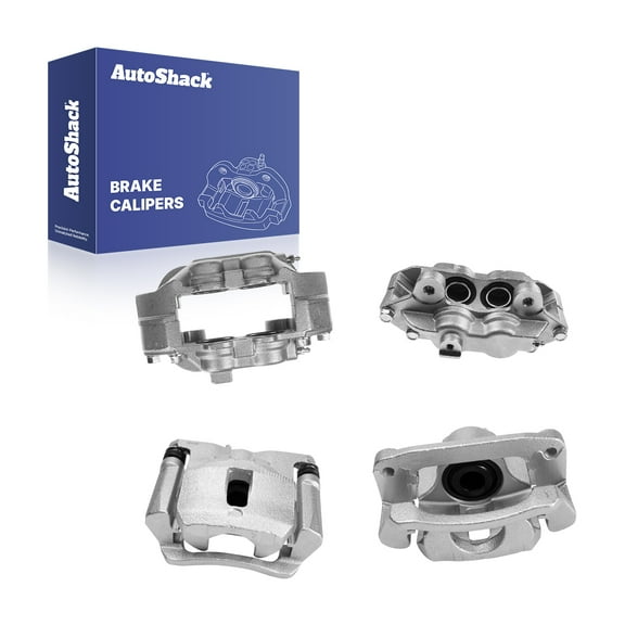 AutoShack Front & Rear Brake Calipers | Replacement for 2015-2020 Chevrolet Colorado 2015-2020 GMC Canyon | 4-PC