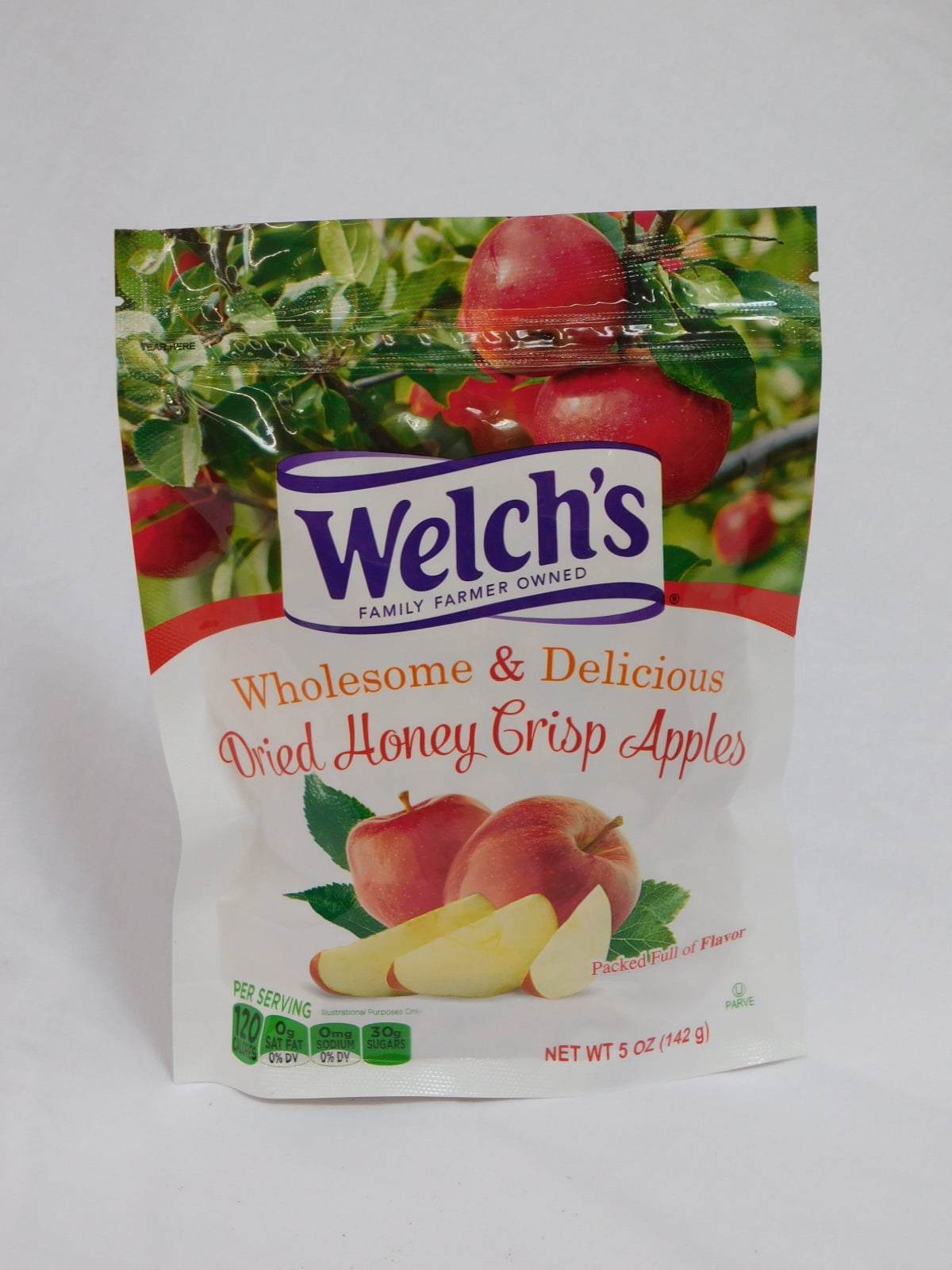 Welch's Wholesome & Delicious Dried Honey Crisp Apple, 5 Oz.
